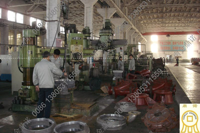 潛水抽沙泵加工車(chē)間