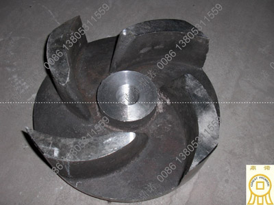 安徽六安客戶(hù)訂購立式泥沙泵葉輪等配件