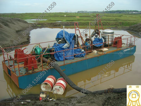 客戶(hù)印尼在印尼使用的抽沙平臺