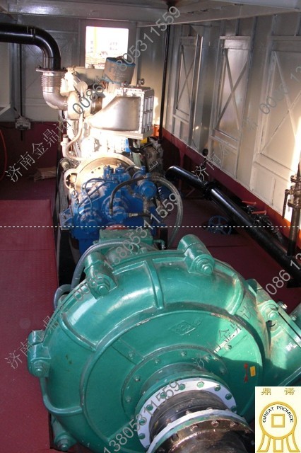 抽沙平臺內部機組