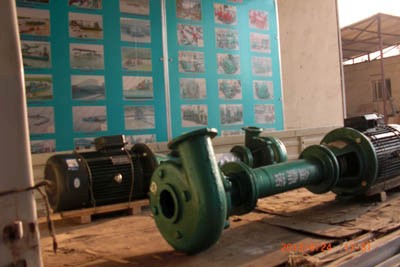 福建經(jīng)銷(xiāo)商再次訂購立式泥沙泵2臺