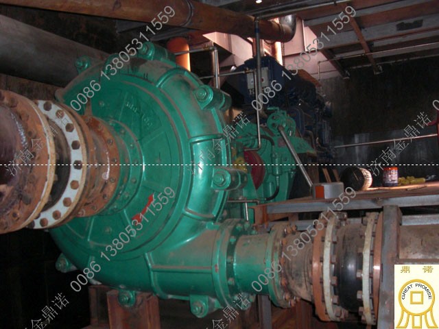 天津客戶(hù)使用的耐磨吸沙泵