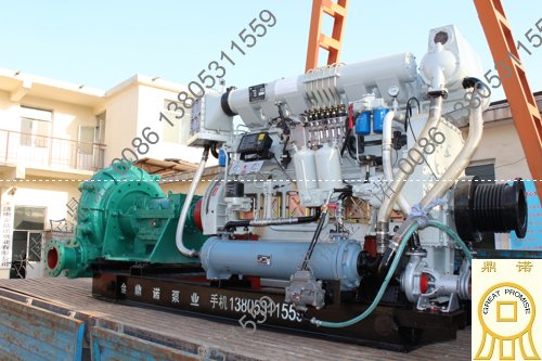 柴油機動(dòng)力高揚程抽沙機組