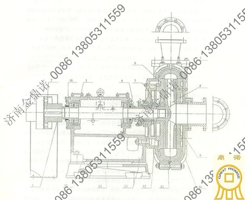 NS抽沙泵結構圖