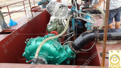 簡(jiǎn)易抽沙船內部結構