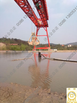 安徽用戶(hù)使用潛水泥沙泵