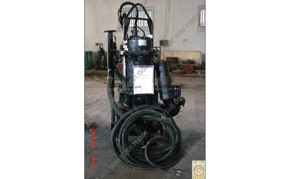 煙臺客戶(hù)訂購30KW潛水吸砂泵一臺