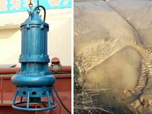 [湖南株洲]22KW潛水抽沙泵，抽取河道尾沙